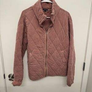 Wild Fable Mauve Pink Quilted Jacket